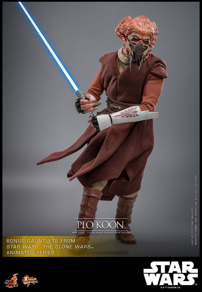 Star Wars Movie Masterpiece Actionfigur 1/6 Plo Koon 31 cm