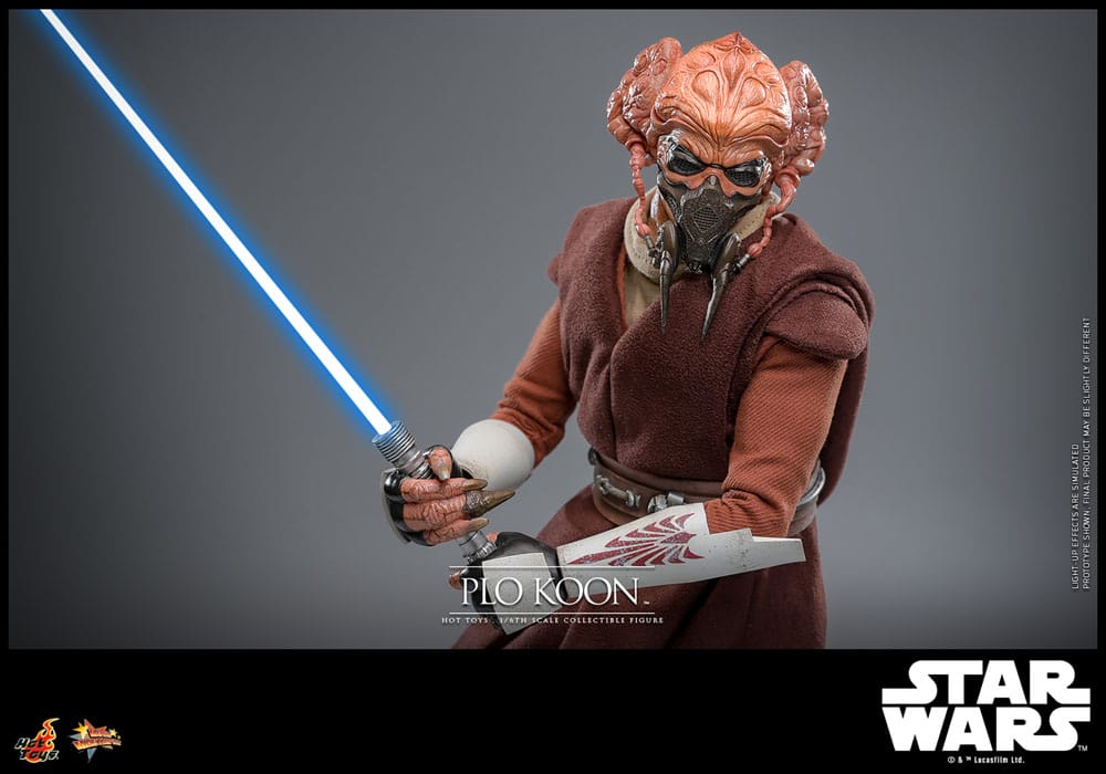 Star Wars Movie Masterpiece Actionfigur 1/6 Plo Koon 31 cm