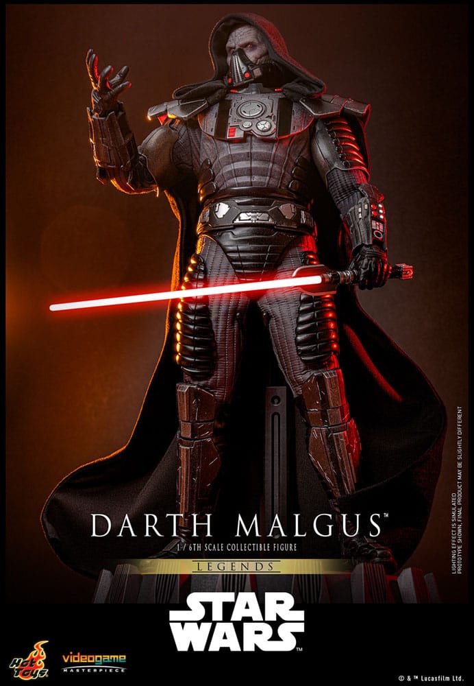 Star Wars Legends Videogame Masterpiece Actionfigur 1/6 Darth Malgus 34 cm