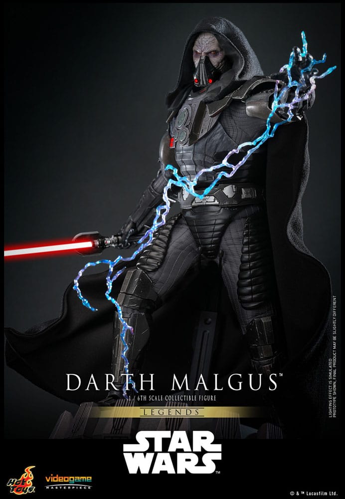 Star Wars Legends Videogame Masterpiece Actionfigur 1/6 Darth Malgus 34 cm