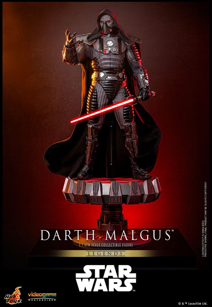 Star Wars Legends Videogame Masterpiece Actionfigur 1/6 Darth Malgus 34 cm