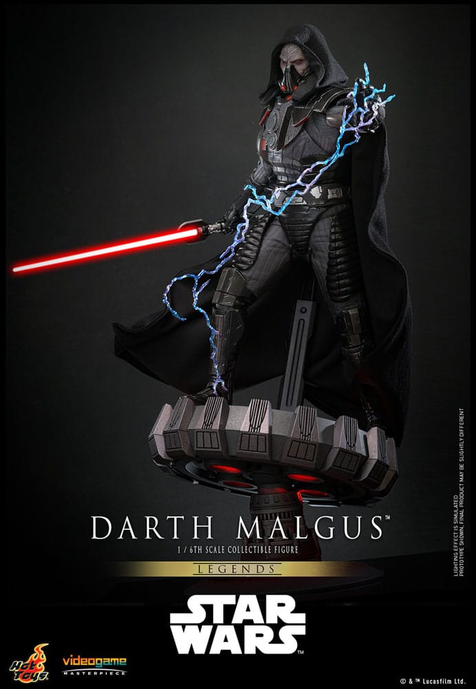 Star Wars Legends Videogame Masterpiece Actionfigur 1/6 Darth Malgus 34 cm