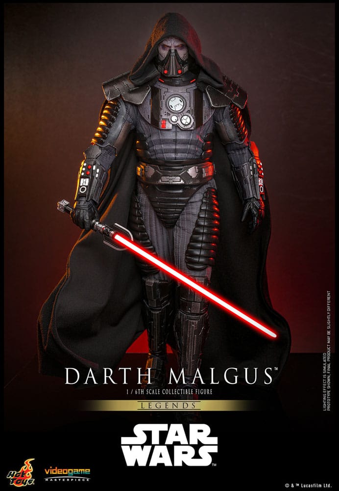 Star Wars Legends Videogame Masterpiece Actionfigur 1/6 Darth Malgus 34 cm