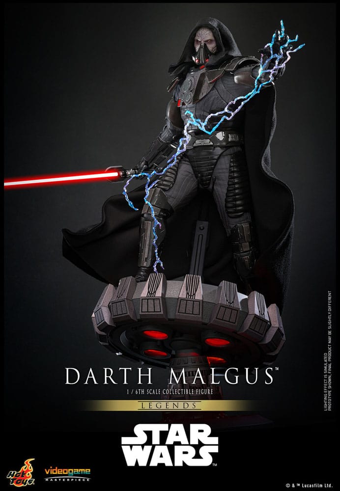 Star Wars Legends Videogame Masterpiece Actionfigur 1/6 Darth Malgus 34 cm
