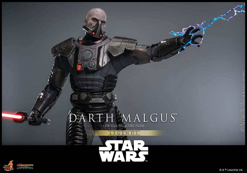 Star Wars Legends Videogame Masterpiece Actionfigur 1/6 Darth Malgus 34 cm