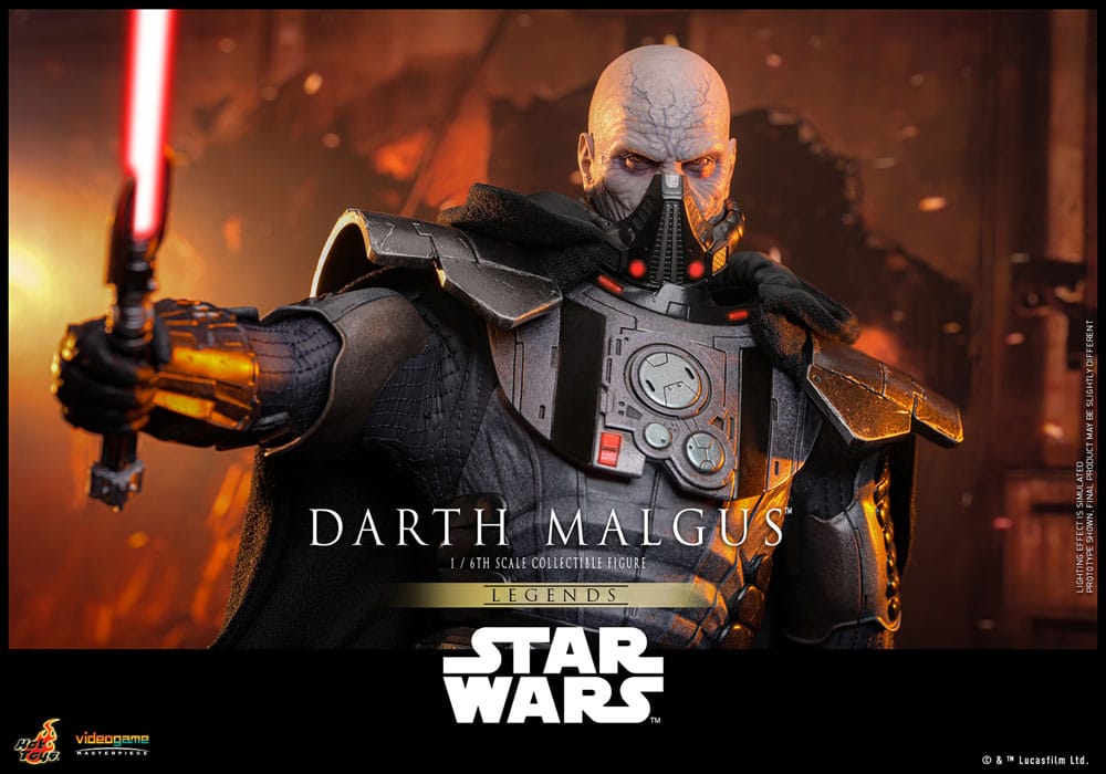 Star Wars Legends Videogame Masterpiece Actionfigur 1/6 Darth Malgus 34 cm