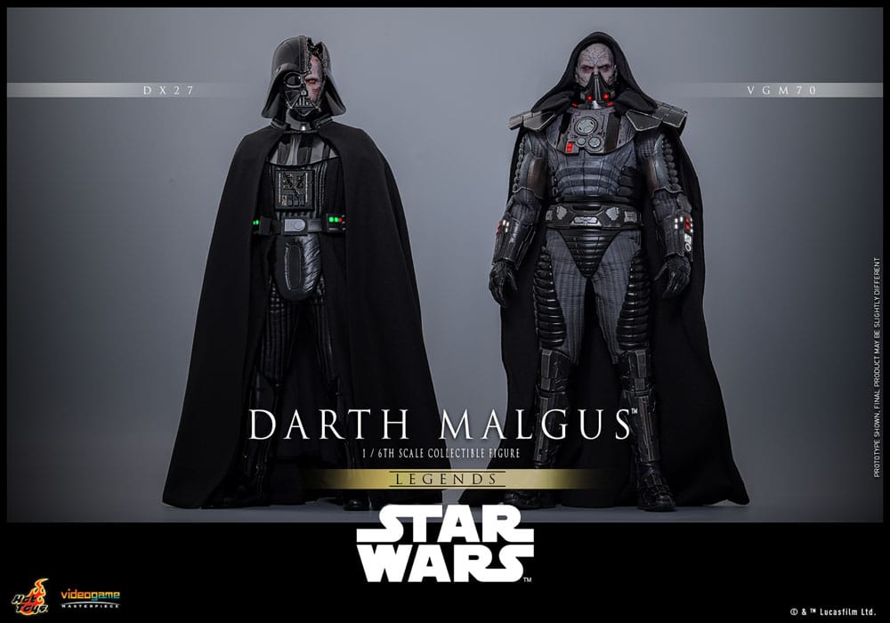 Star Wars Legends Videogame Masterpiece Actionfigur 1/6 Darth Malgus 34 cm