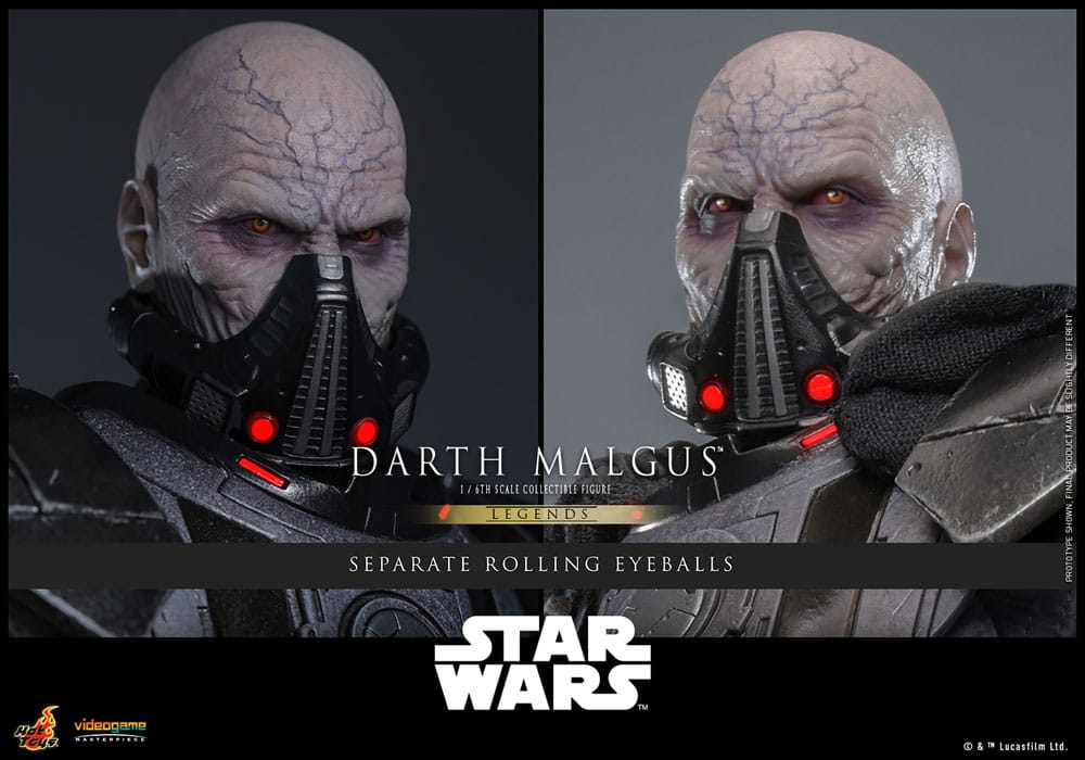 Star Wars Legends Videogame Masterpiece Actionfigur 1/6 Darth Malgus 34 cm