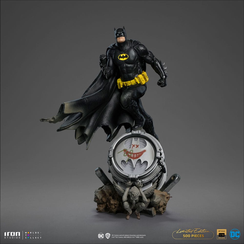 DC Comics BDS Art Scale Statue 1/10 Batman Deluxe (Black Version Exclusive) heo EU Exclusive 30 cm