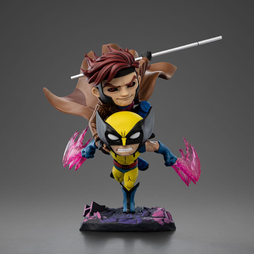 X-Men 97 Mini Co. PVC Figur Gambit and Wolverine 23 cm