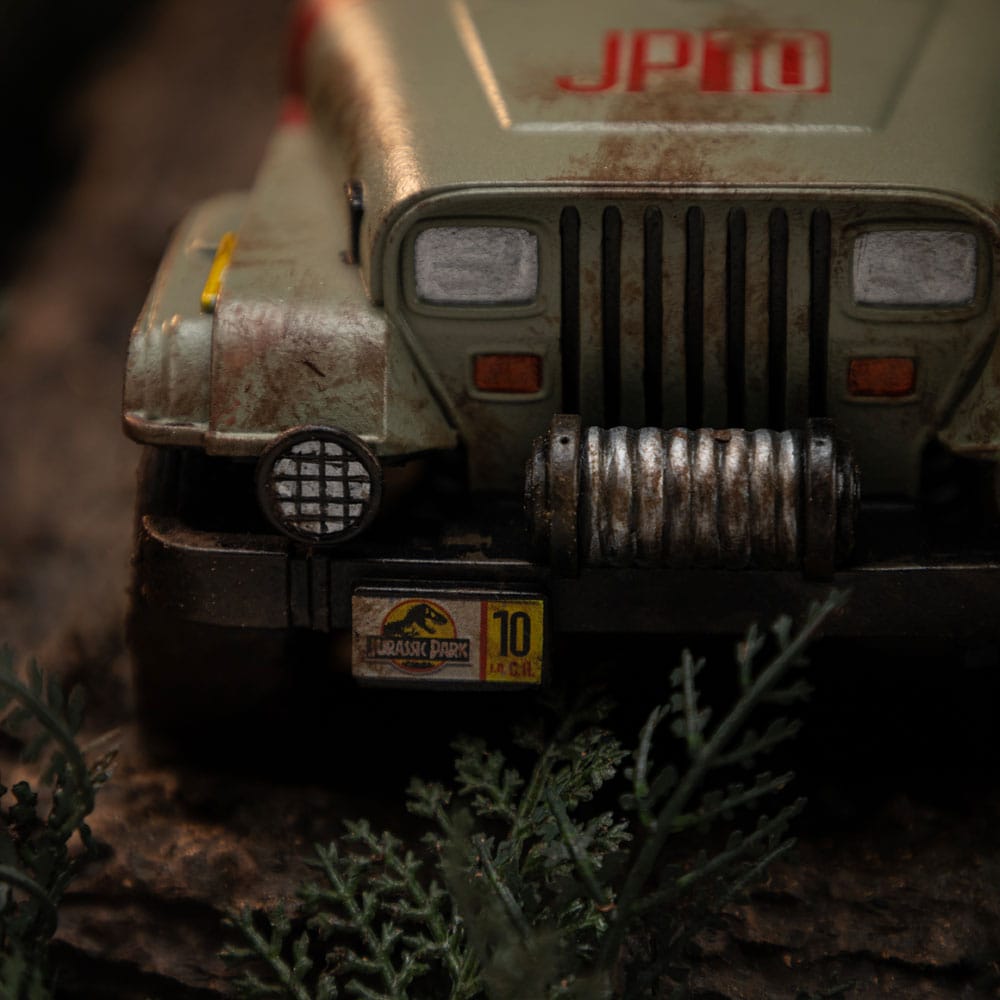 Jurassic Park Demi Art Scale Statue 1/20 T-Rex Chase