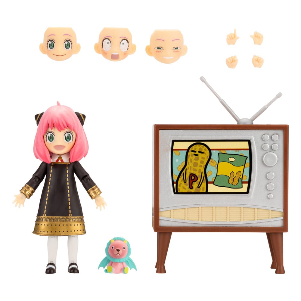 Spy x Family Total Anime Actionfigur Anya Forger 11 cm