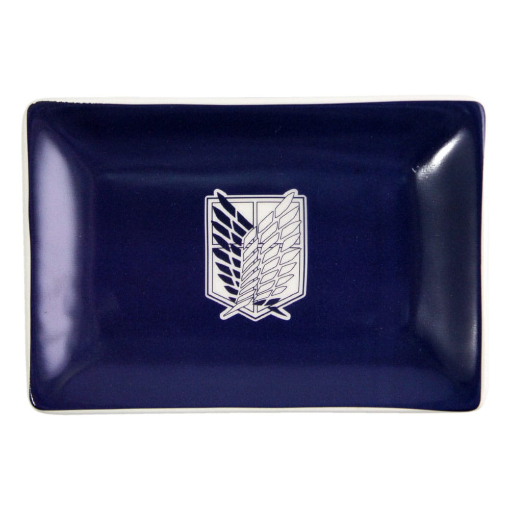 Attack on Titan Keramik Sushi Set mit Essstäbchen