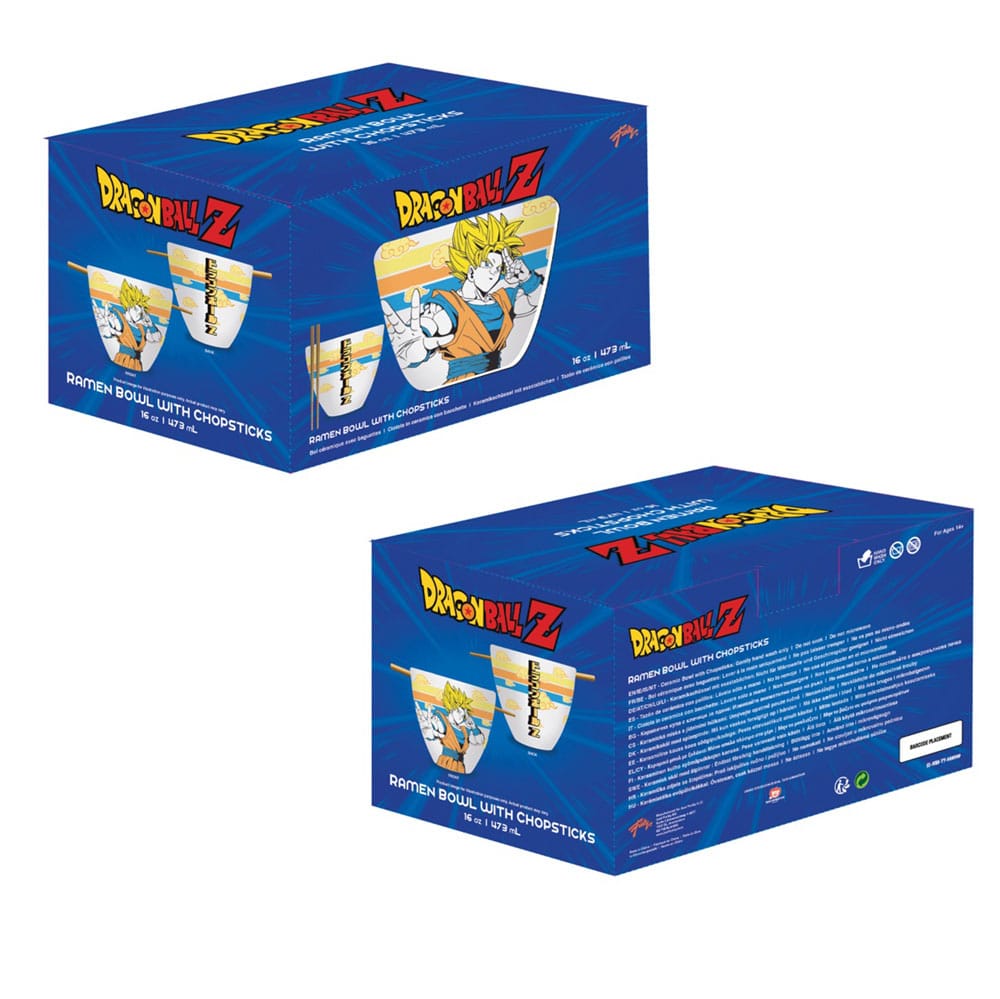 Dragon Ball Z Ramen-Schüssel mit Stäbchen Goku 473 ml