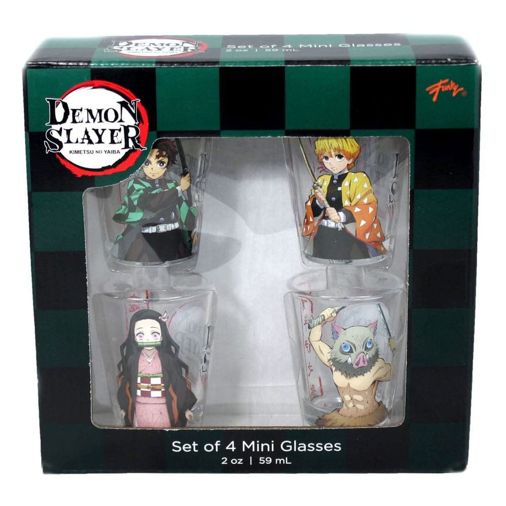 Demon Slayer Schnapsgläser 4er-Pack Gruppe 59 ml