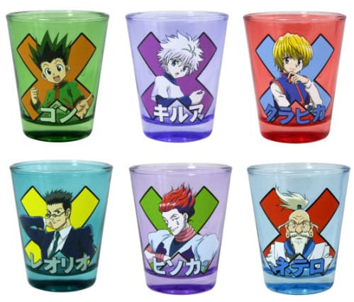Hunter x Hunter Schnapsgläser Blind Box (12) 59 ml