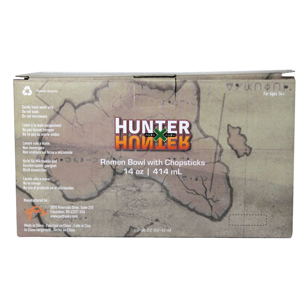 Hunter x Hunter Ramen-Schüssel mit Stäbchen 414 ml