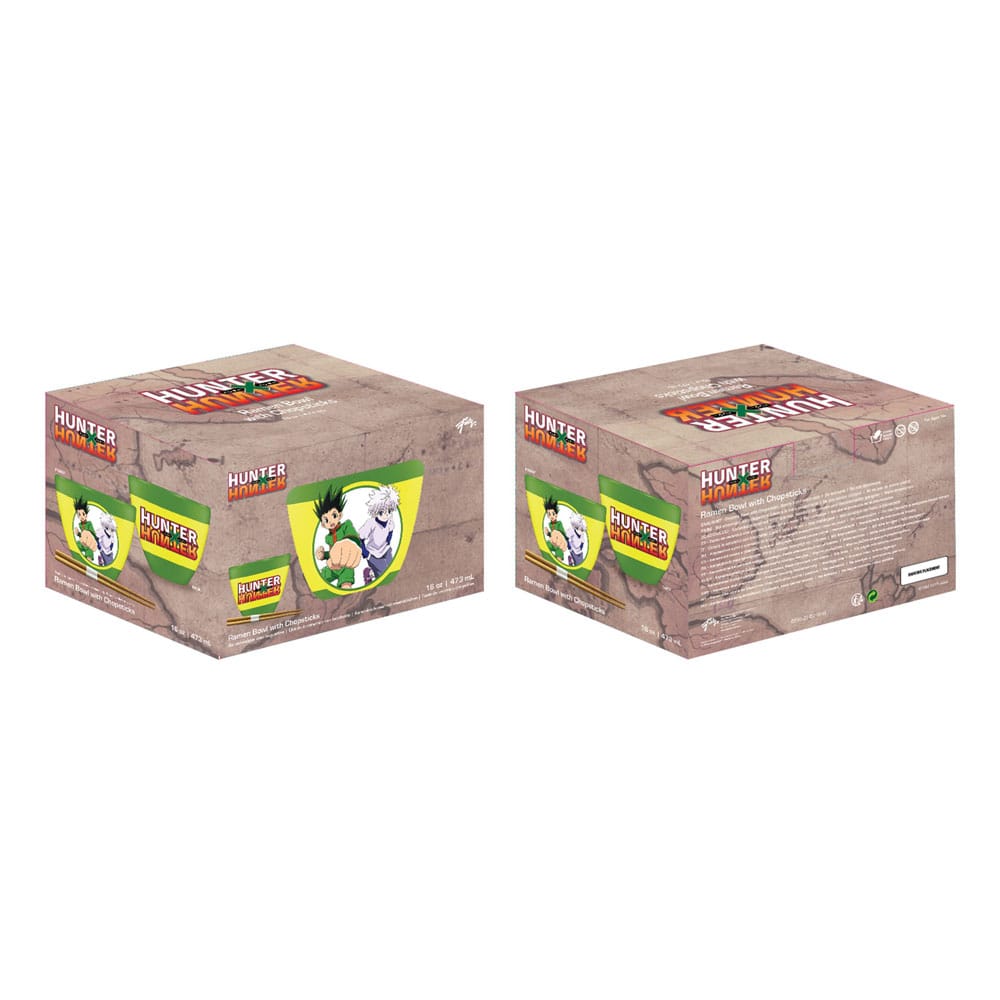 Hunter x Hunter Ramen-Schüssel mit Stäbchen Logo 473 ml