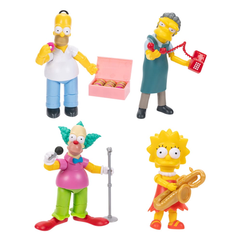 Simpsons Actionfiguren Wave 2 13 cm Sortiment (6)