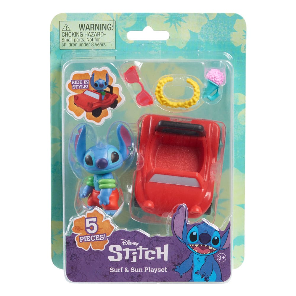 Lilo & Stitch Minifiguren Playset Surf & Sun Stitch 7 cm