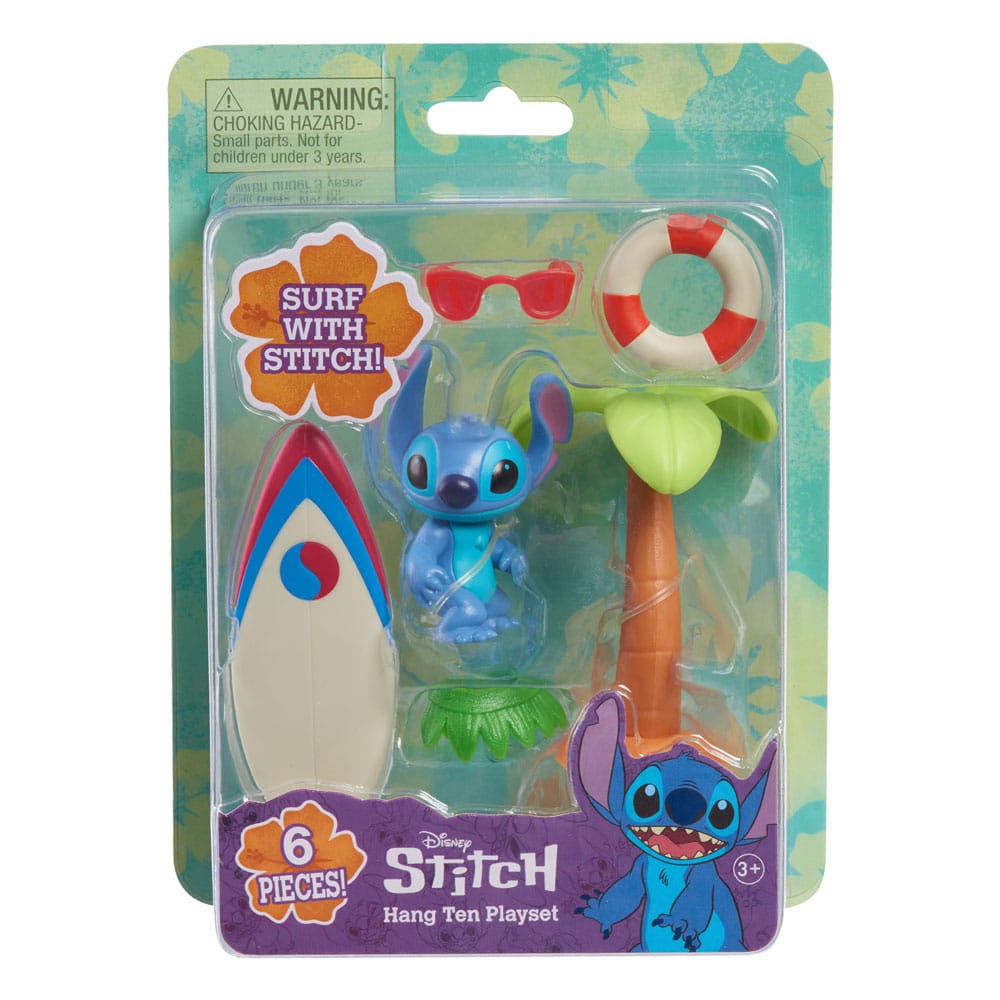 Lilo & Stitch Minifiguren Playset Hang Ten Stitch 7 cm