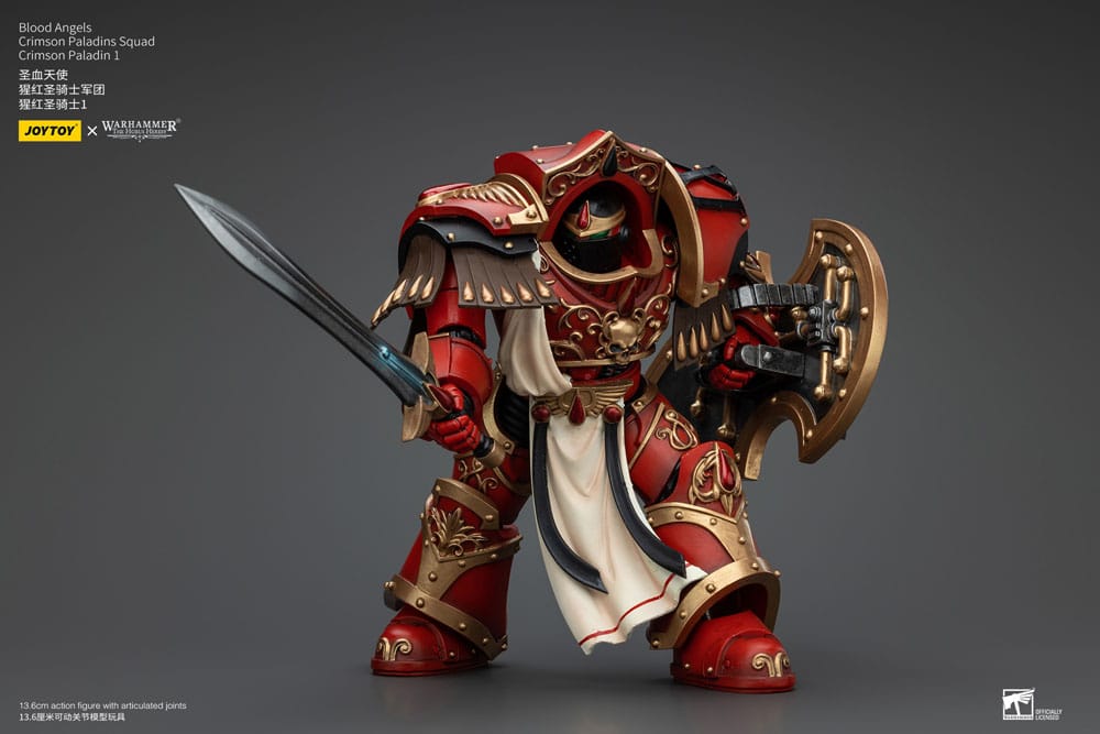 Warhammer The Horus Heresy Actionfigur 1/18 Blood Angels Crimson Paladins Squad Crimson Paladin 1 14 cm