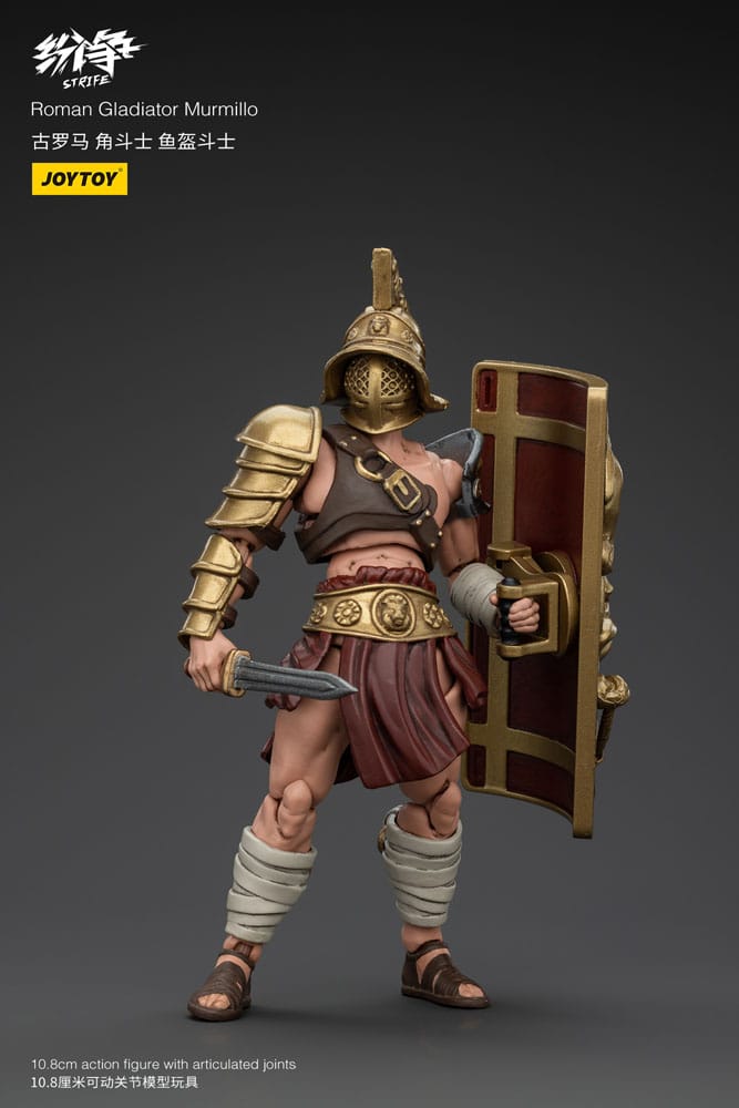 Strife Actionfigur 1/18 Roman Gladiator Murmillo 11 cm