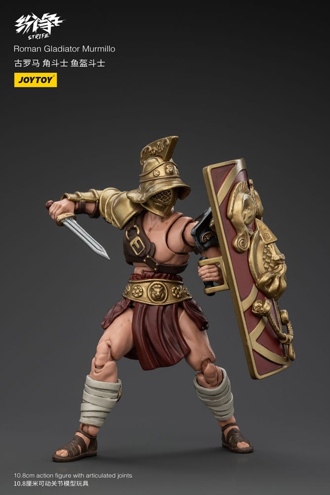 Strife Actionfigur 1/18 Roman Gladiator Murmillo 11 cm