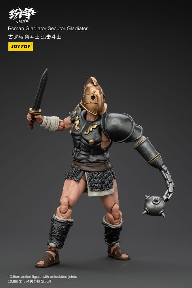 Strife Actionfigur 1/18 Roman Gladiator Secutor Gladiator 11 cm