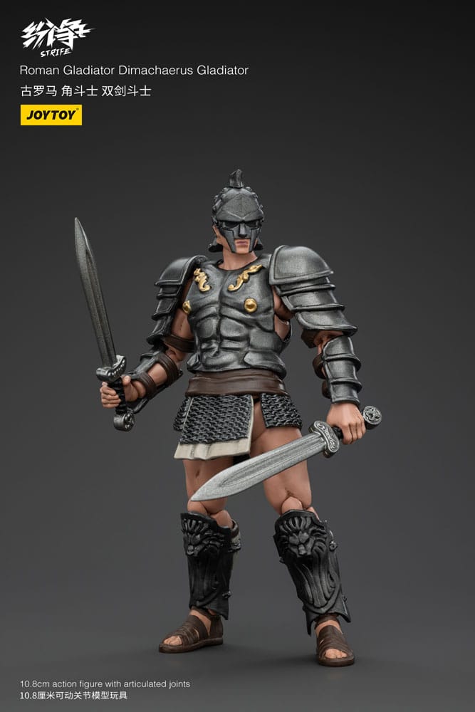 Strife Actionfigur 1/18 Roman Gladiator Dimachaerus Gladiator 11 cm