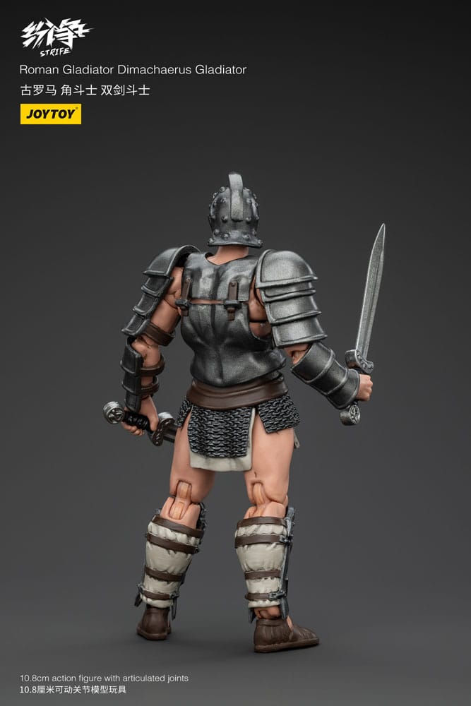 Strife Actionfigur 1/18 Roman Gladiator Dimachaerus Gladiator 11 cm
