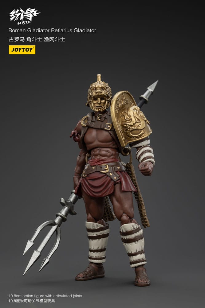Strife Actionfigur 1/18 Roman Gladiator Retiarius Gladiator 11 cm