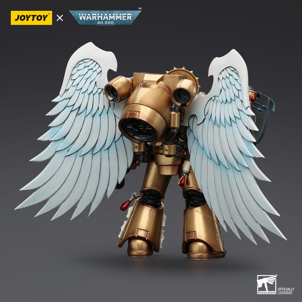 Warhammer The Horus Heresy Actionfigur 1/18 Blood Angels Sanguinary Guard with Encarmine Axe and Inferno Pistol 12 cm