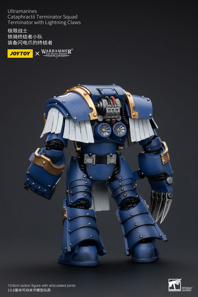 Warhammer The Horus Heresy Actionfigur 1/18 Ultramarines Cataphractii Terminator Squad Terminator with Lightning Claws 14 cm