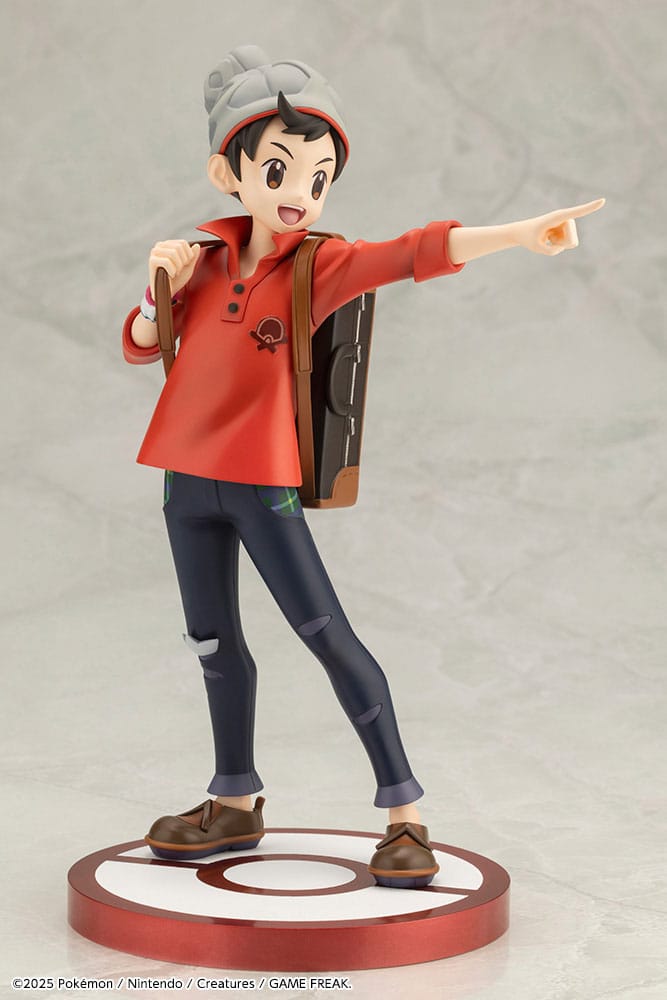 Pokémon ARTFXJ Statue 1/8 Victor & Hopplo 21 cm