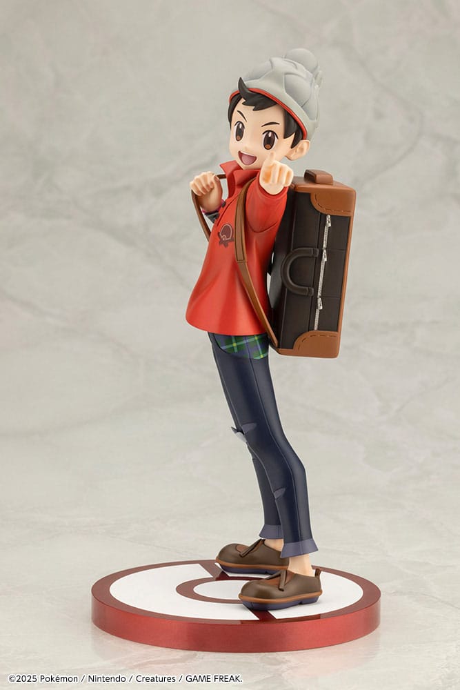 Pokémon ARTFXJ Statue 1/8 Victor & Hopplo 21 cm