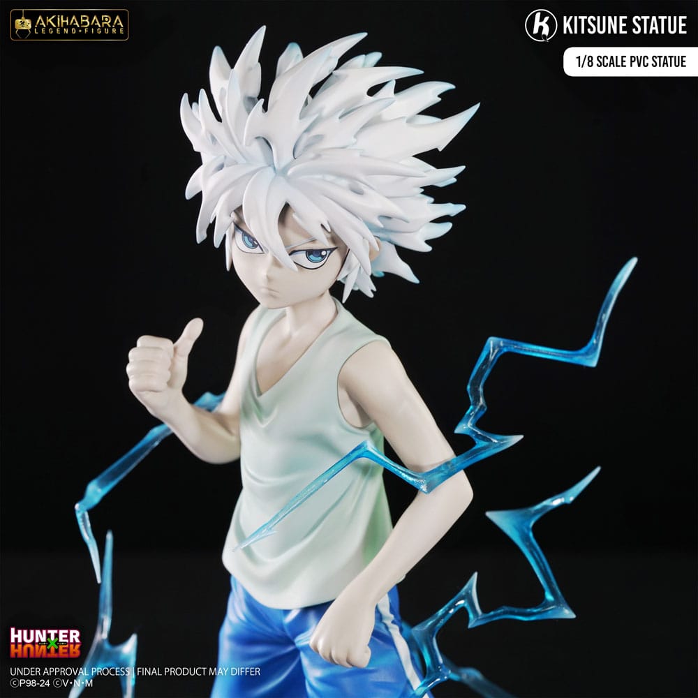 Hunter × Hunter Akihabara Legend Figure PVC Statue 1/8 Killua (God Speed Mode) 21 cm