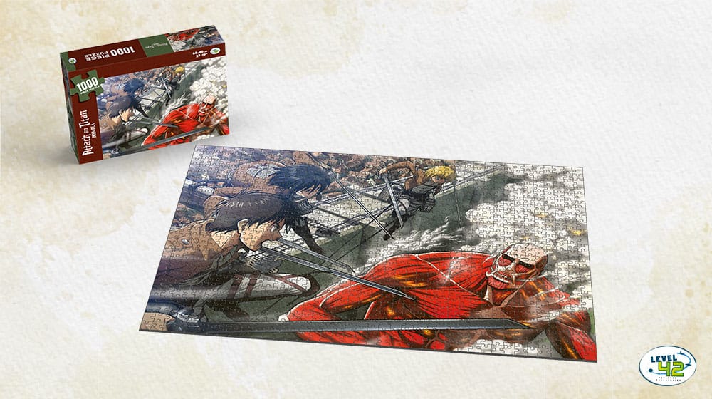 Attack on Titan Puzzle Fight (1000 Teile)
