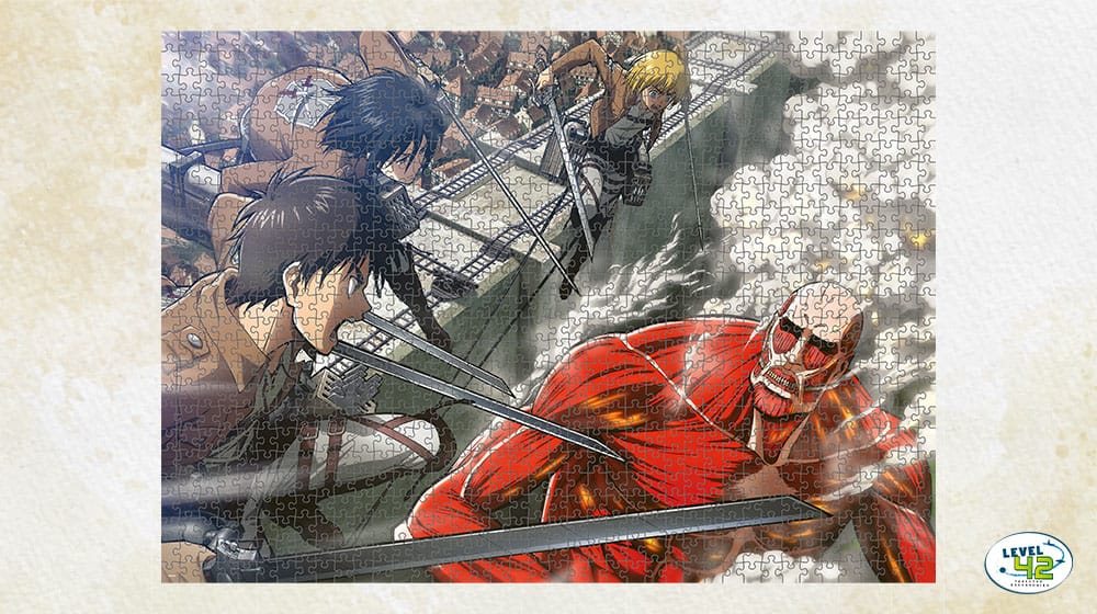 Attack on Titan Puzzle Fight (1000 Teile)