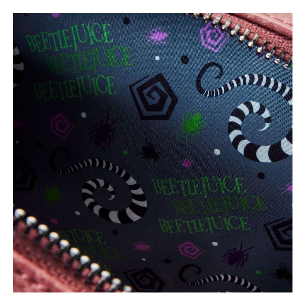 Beetlejuice by Loungefly Rucksack Mini Handbook for the recently Deceased Pin Trader