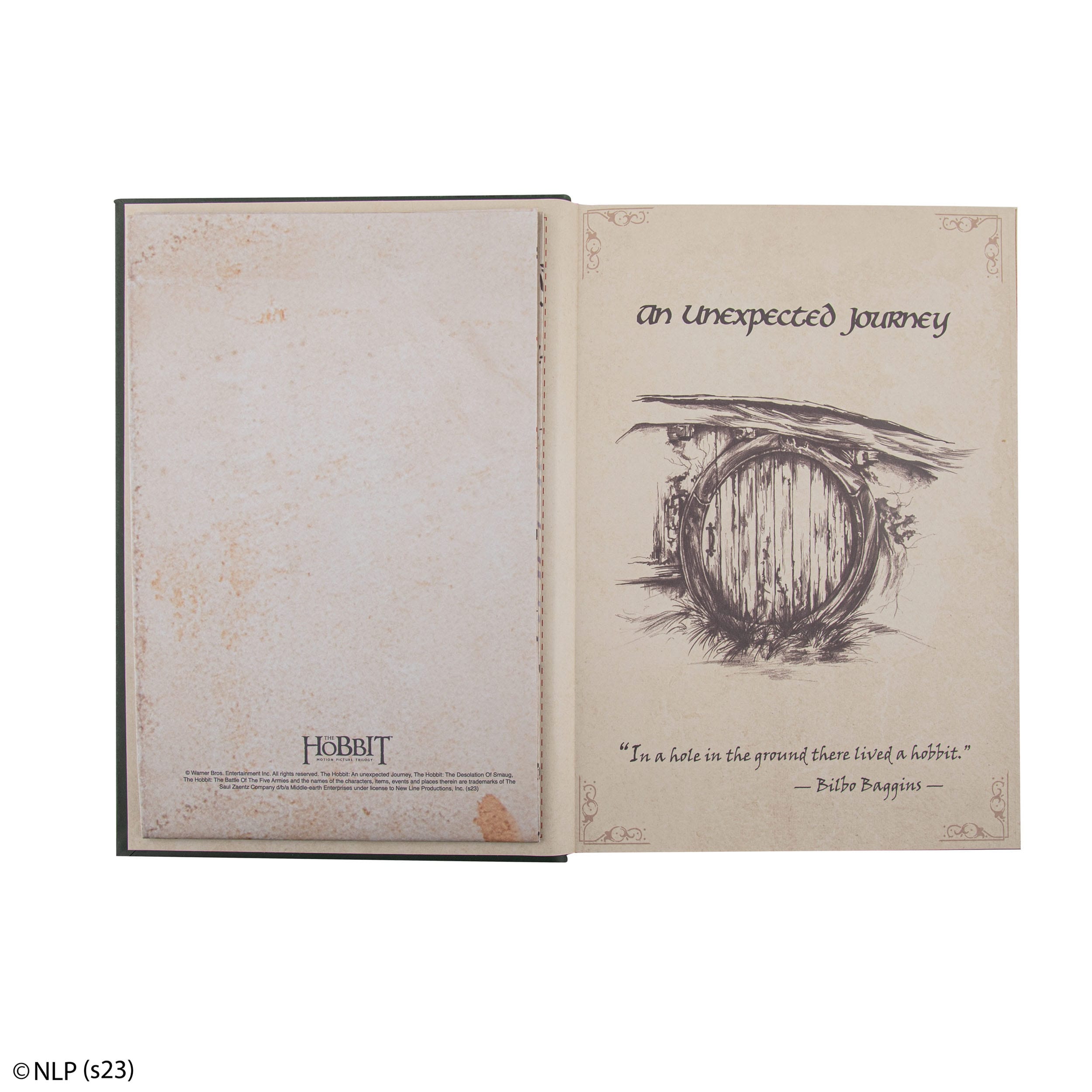 Der Hobbit Eine unerwartete Reise Notizbuch