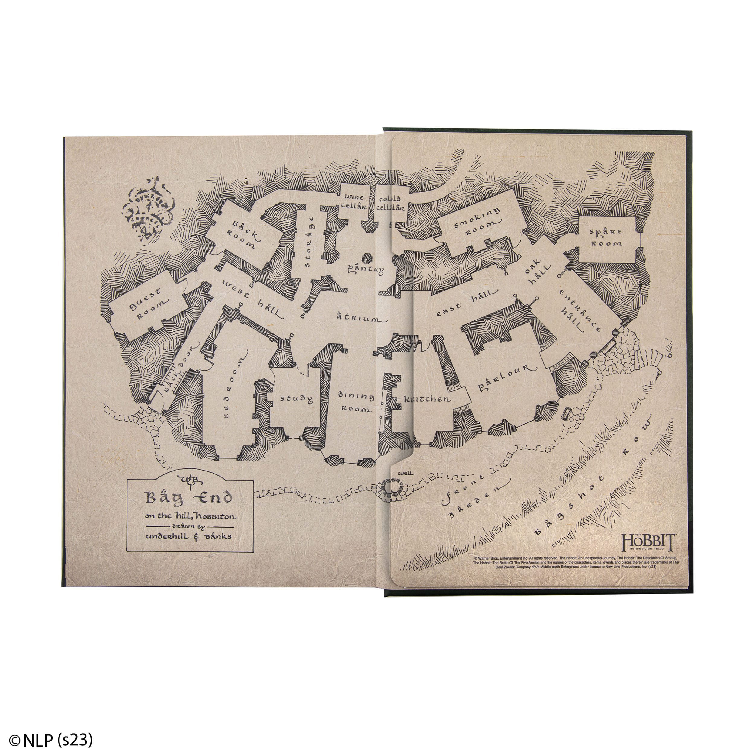 Der Hobbit Eine unerwartete Reise Notizbuch