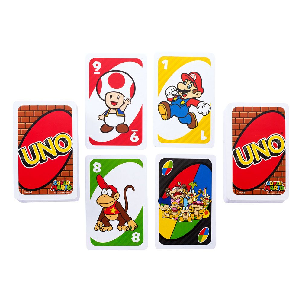 Super Mario Kartenspiel UNO