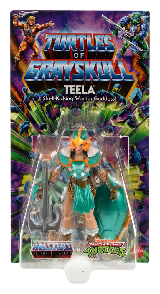 MOTU x TMNT: Turtles of Grayskull Actionfigur Teela 14 cm