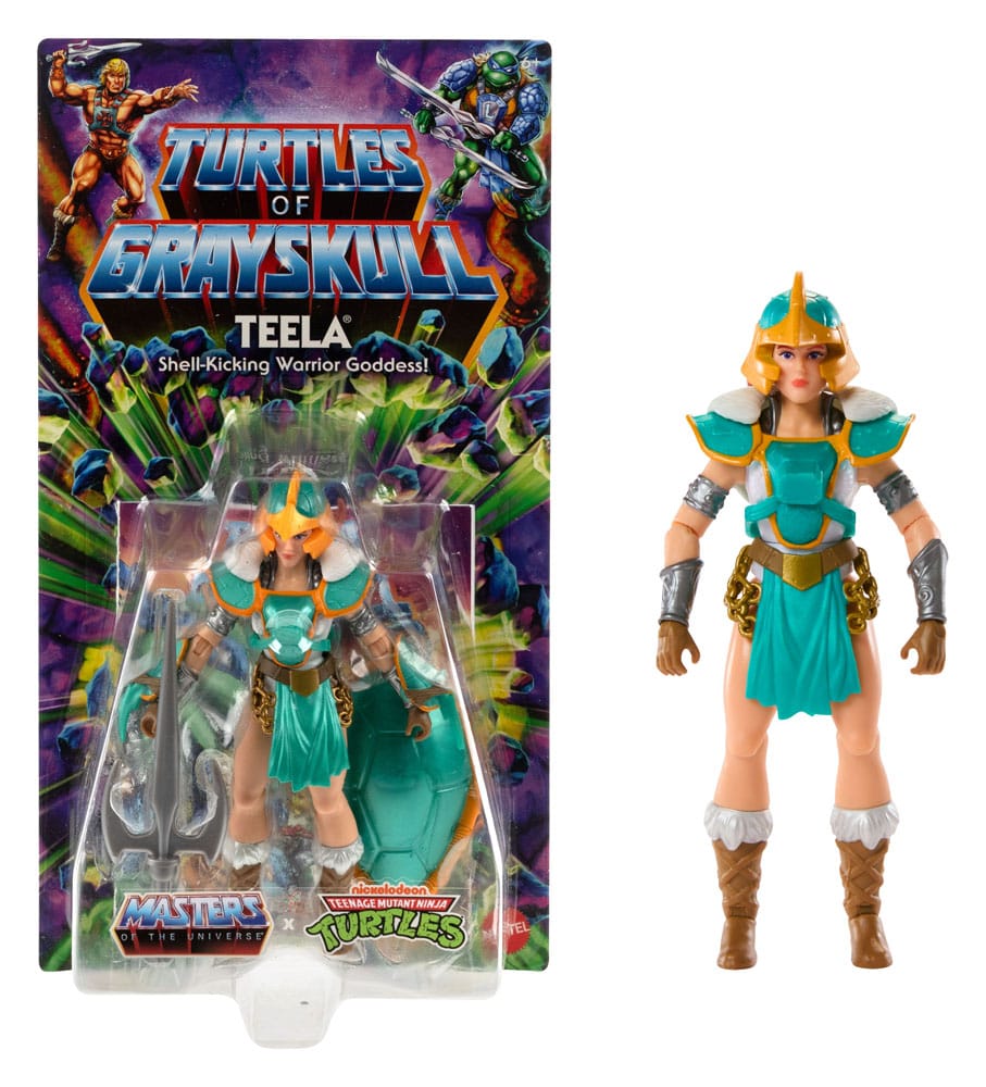 MOTU x TMNT: Turtles of Grayskull Actionfigur Teela 14 cm