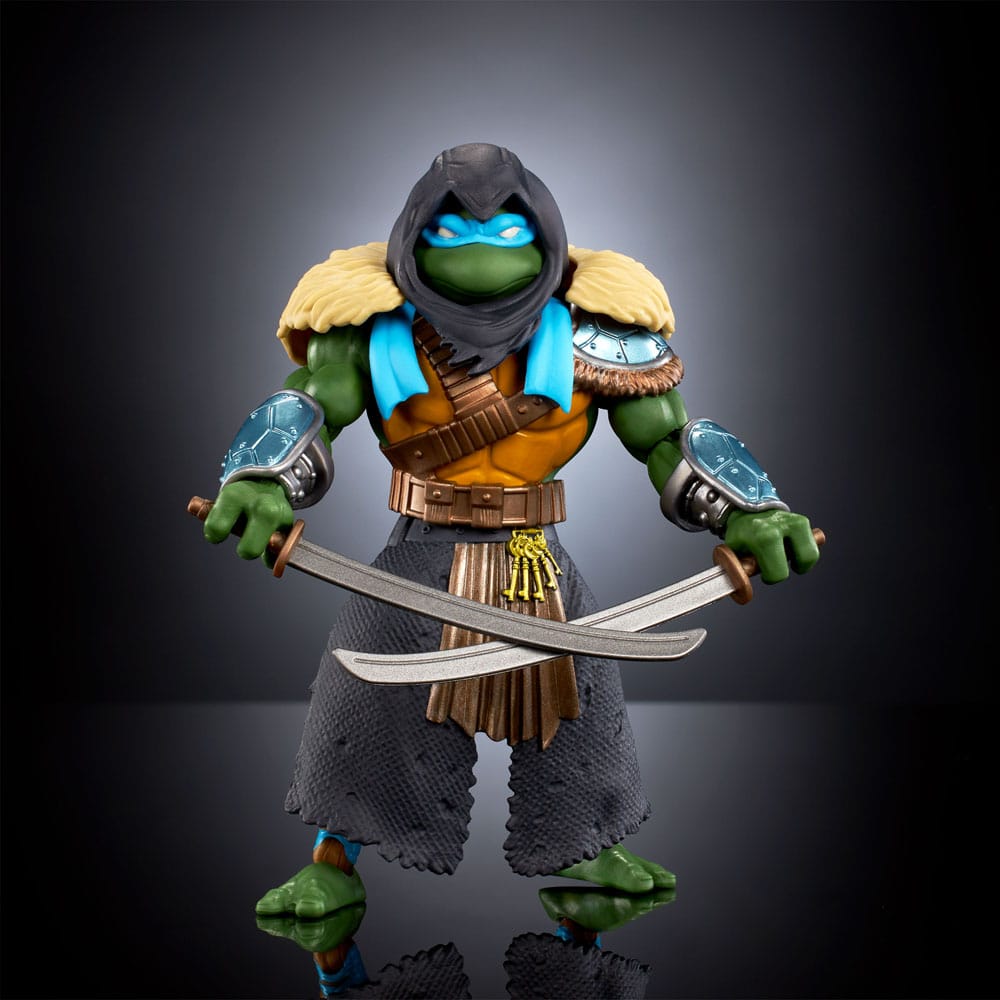 MOTU x TMNT: Turtles of Grayskull Actionfigur Stealth Armor Leonardo 14 cm