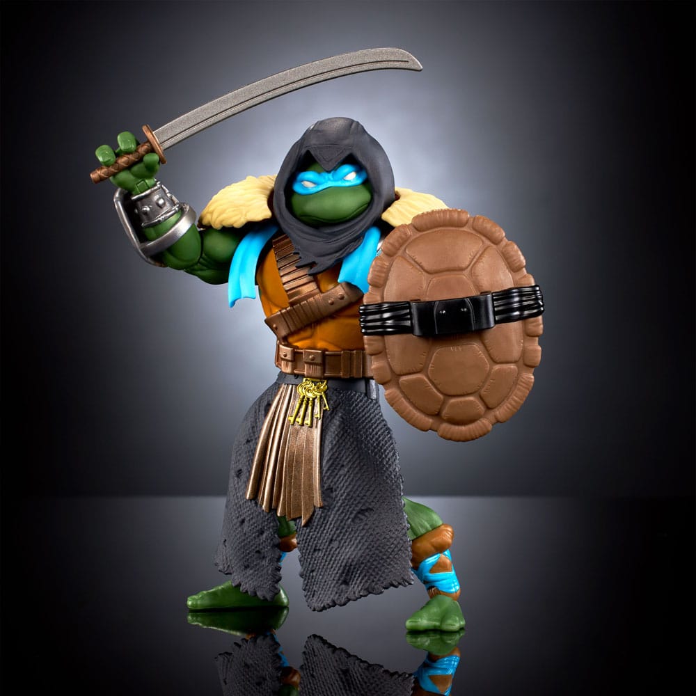 MOTU x TMNT: Turtles of Grayskull Actionfigur Stealth Armor Leonardo 14 cm