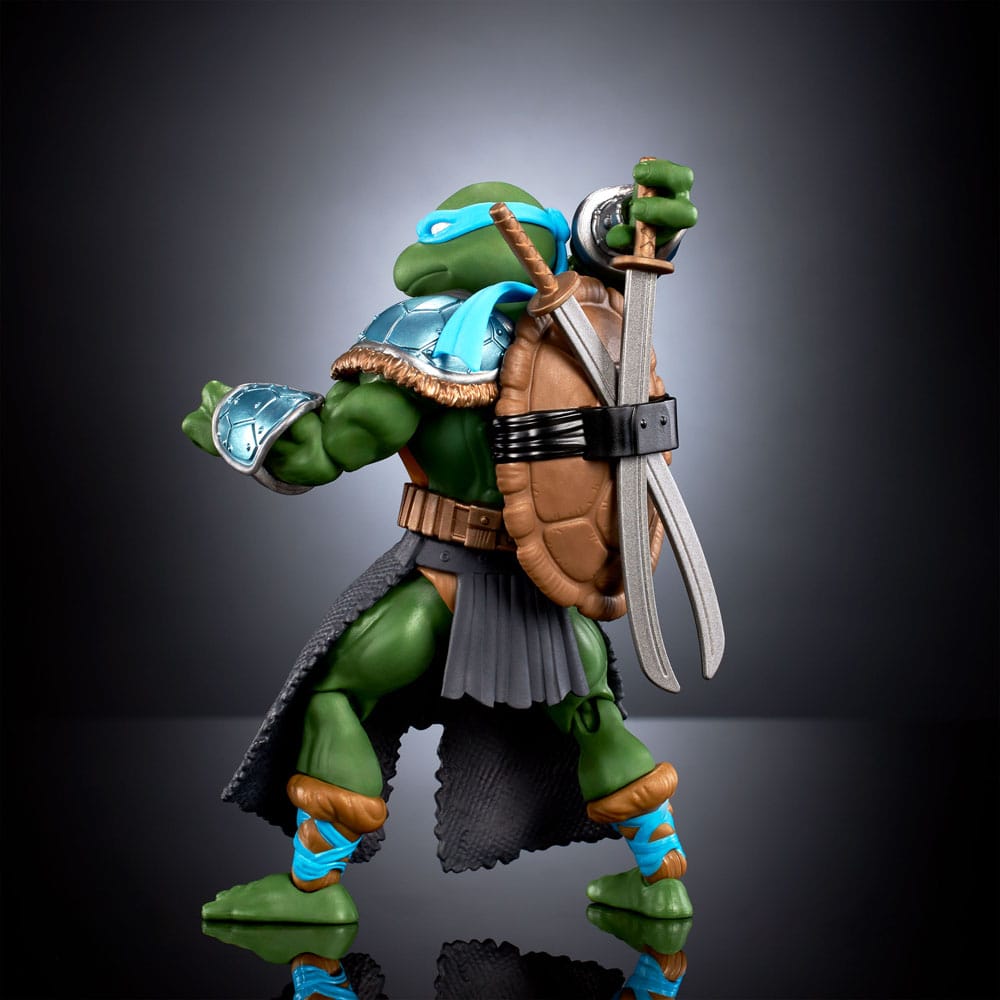 MOTU x TMNT: Turtles of Grayskull Actionfigur Stealth Armor Leonardo 14 cm