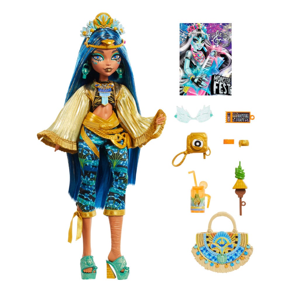 Monster High Puppe Cleo de Nile Monster Fest 25 cm