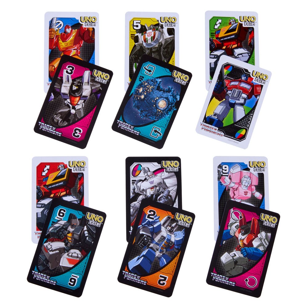 Transformers UNO Flip! Kartenspiel